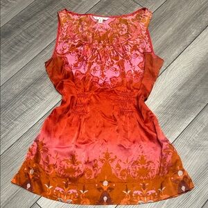 CAbi True Love Tank Top 100% silk